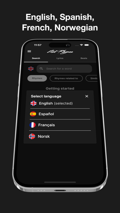 Fast Rhymes Songwriting Studio screenshot 7