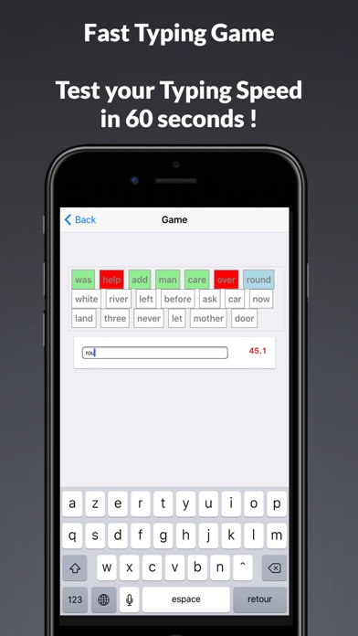 Fast Typing Game : Type speed screenshot 1