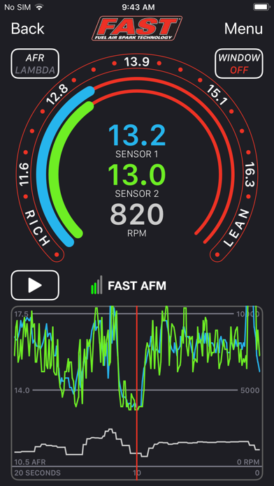 FAST Wireless Air Fuel Meter screenshot 5