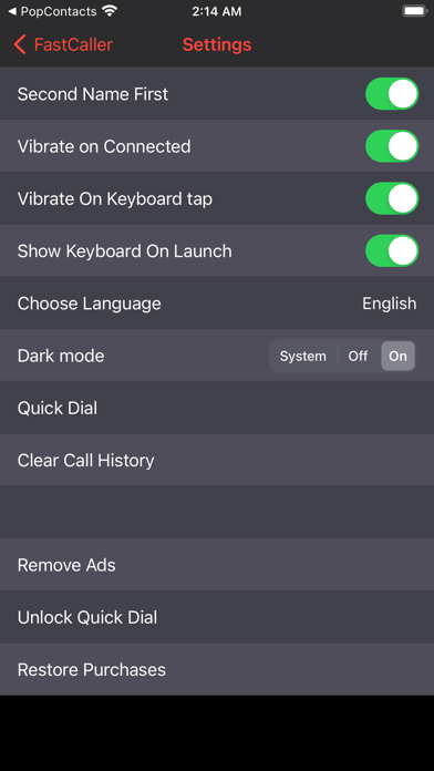 FastCaller screenshot 5