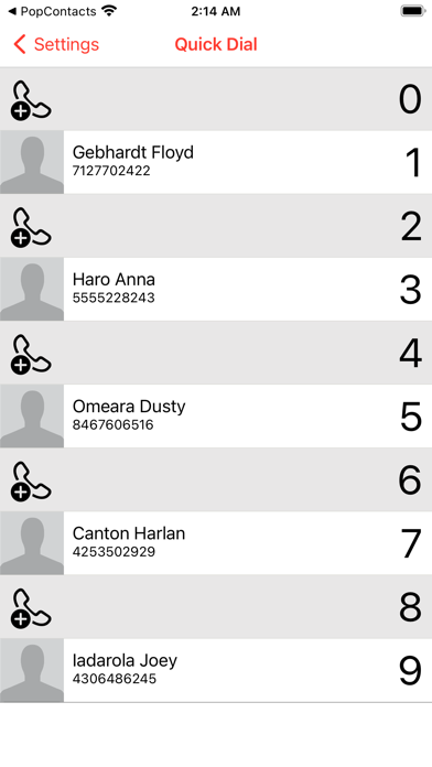FastCaller screenshot 2