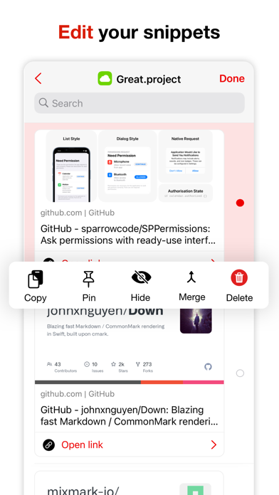 FastClip - Snippets Editor screenshot 3