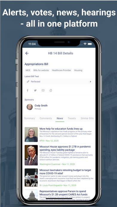 FastDemocracy - Bill Tracker screenshot 4