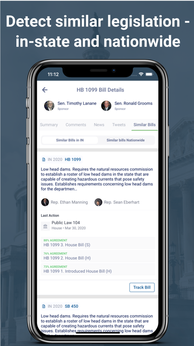FastDemocracy - Bill Tracker screenshot 2