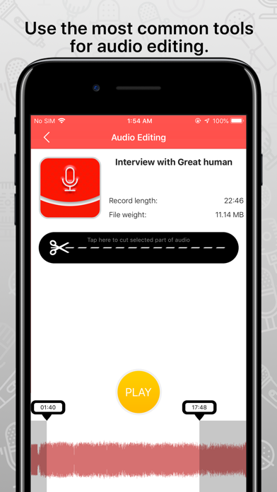FastRecorder audio recording screenshot 6