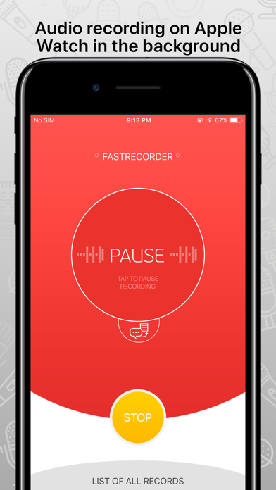 FastRecorder audio recording screenshot 5
