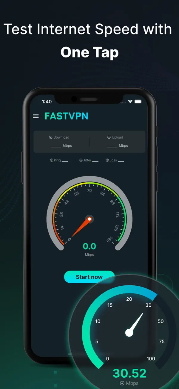 FastVPN – Speed Test & VPN screenshot 3