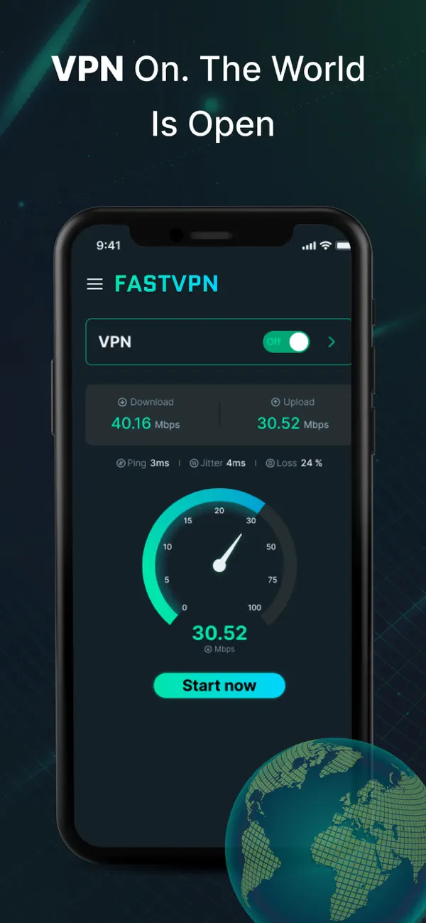 FastVPN – Speed Test & VPN screenshot 4