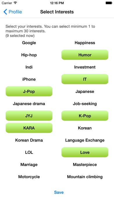 Fav Talk Pro - hobby Chatting screenshot 3