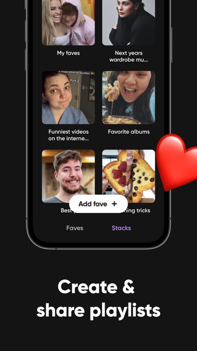 Faves - cloud video storage screenshot 1