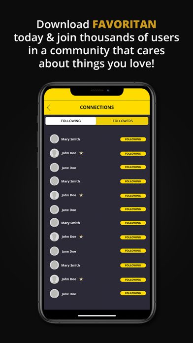 Favoritan: Just Favorites screenshot 3