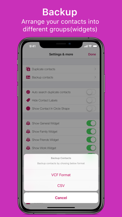 Favorite Contacts: Launcher screenshot 5
