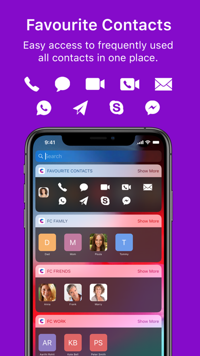 Favorite Contacts: Launcher screenshot 7
