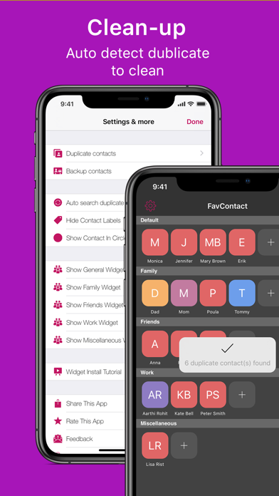 Favorite Contacts: Launcher screenshot 6