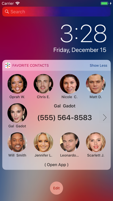 Favorite Contacts! screenshot 1