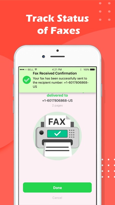 Fax From iPhone - Receive Fax screenshot 2