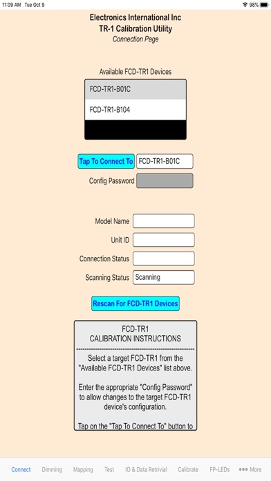 FCD-TR1 Adapter Application screenshot 8