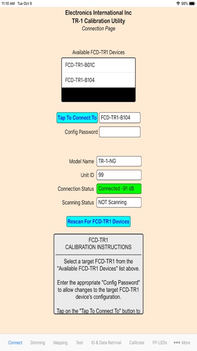 FCD-TR1 Adapter Application screenshot 7