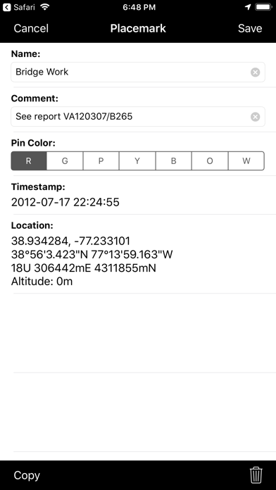 FeatureMapper screenshot 2