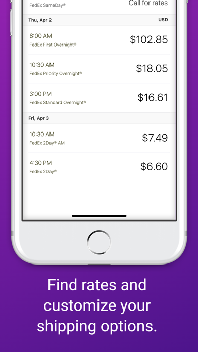 FedEx Mobile screenshot 2