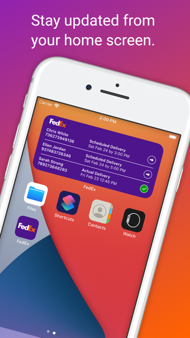 FedEx Mobile screenshot 3