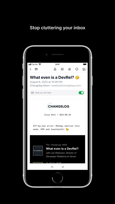 Feedbin screenshot 3