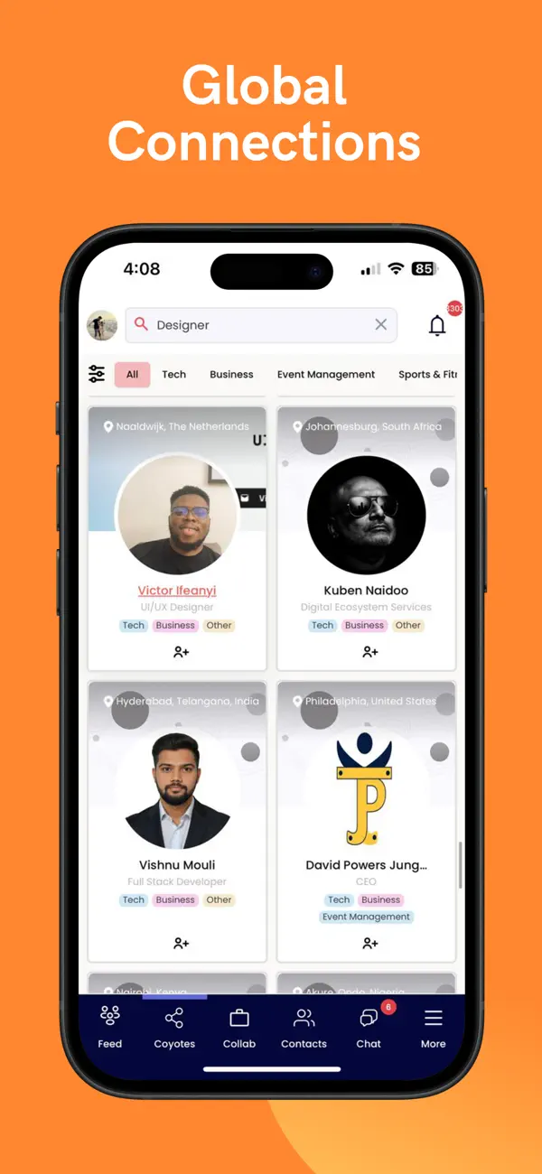 Feedcoyote – Freelance Jobs screenshot 1