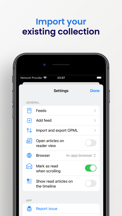 FeedFlow - RSS Reader screenshot 3