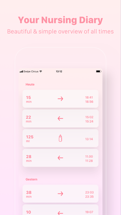 Feeding Journal - Stillbuch screenshot 3