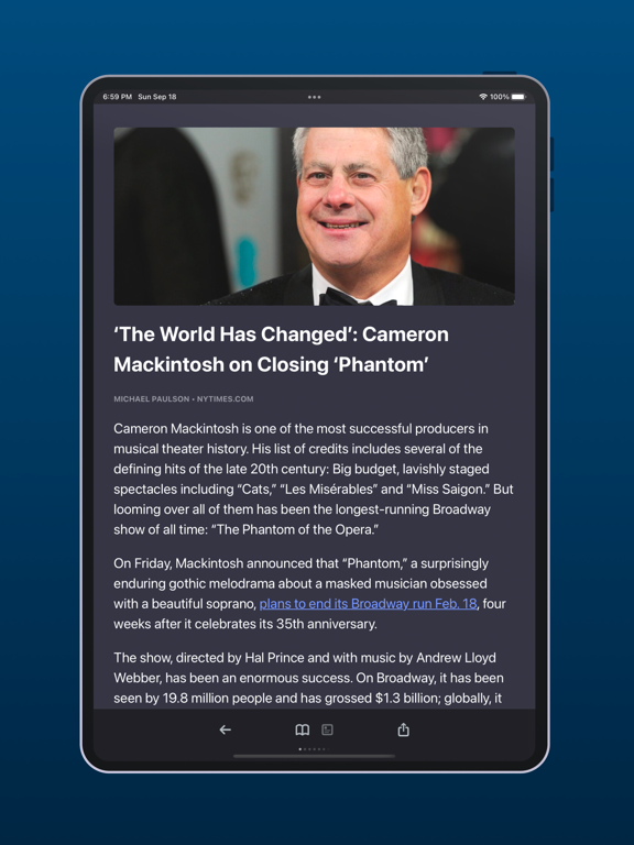 feeeed: rss reader and more screenshot 2