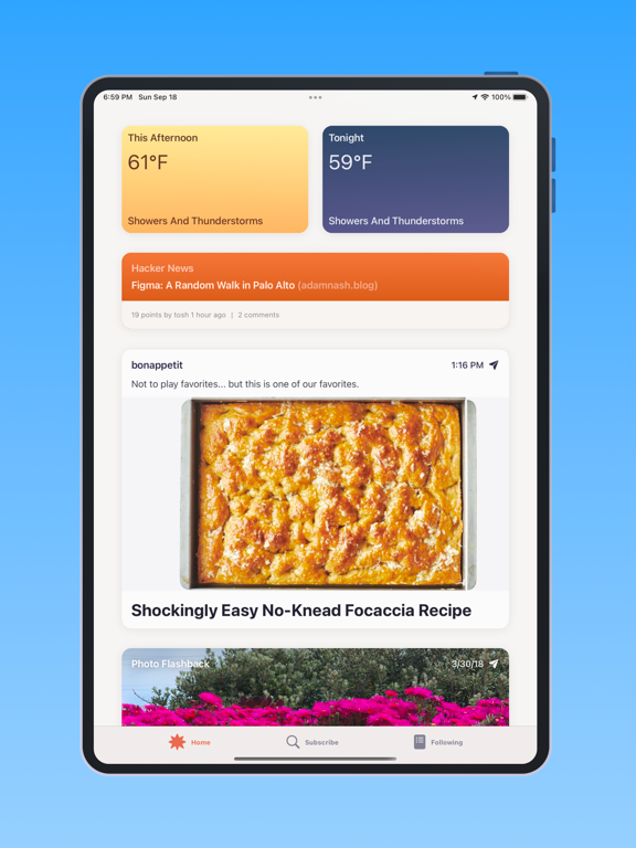 feeeed: rss reader and more screenshot 1