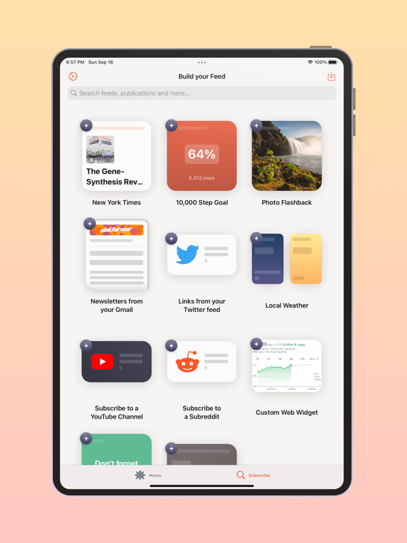 feeeed: rss reader and more screenshot 3