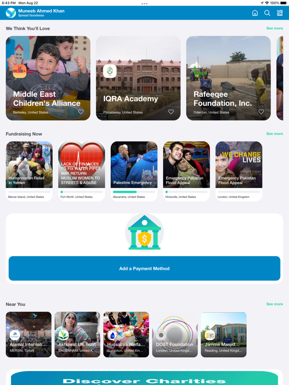 Feeling Blessed - Donation App screenshot 7