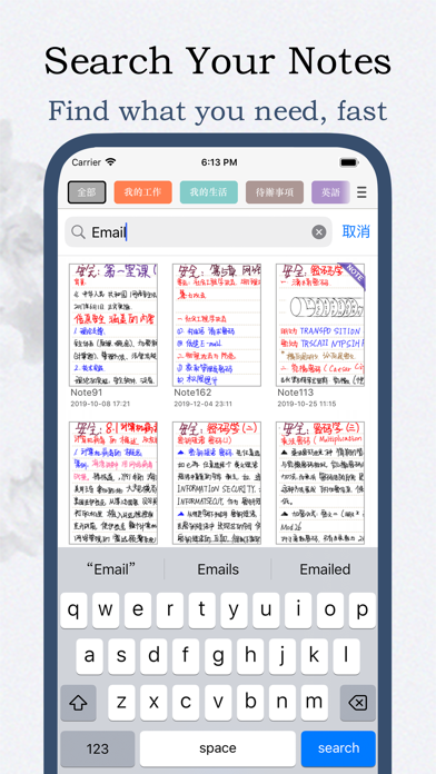 Feenote - Notes and lists screenshot 2
