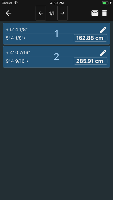 Feet and Inches Calculator screenshot 5