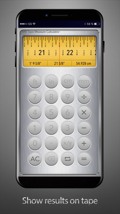 Feet & Inches Tape Calculator screenshot 3