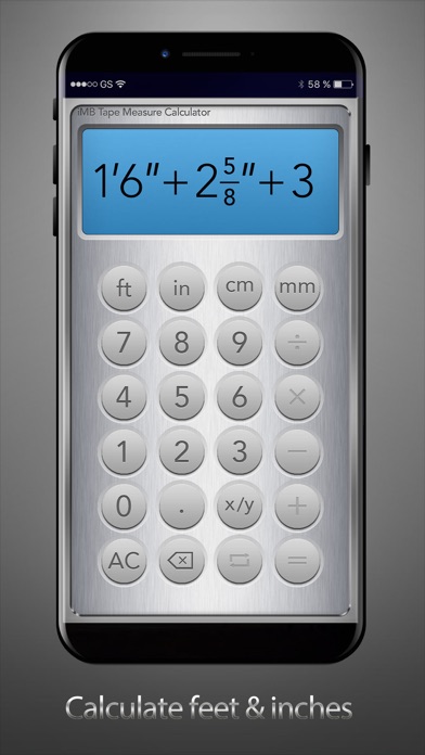Feet & Inches Tape Calculator screenshot 4
