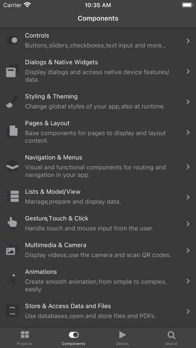 Felgo 3 QML Dev App screenshot 4
