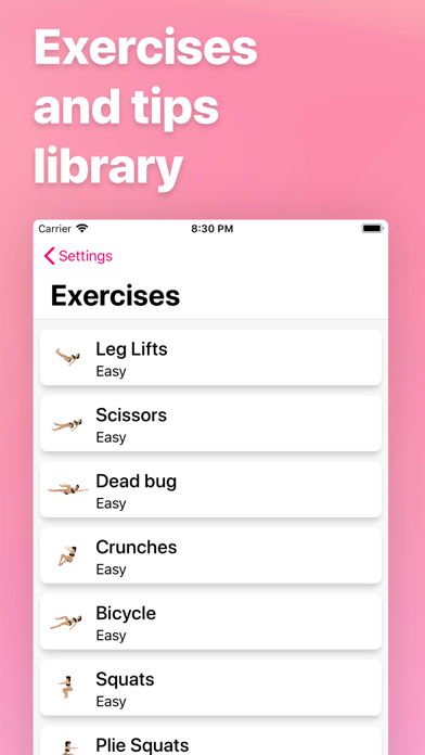 Female Fitness at Home - SLIM screenshot 2