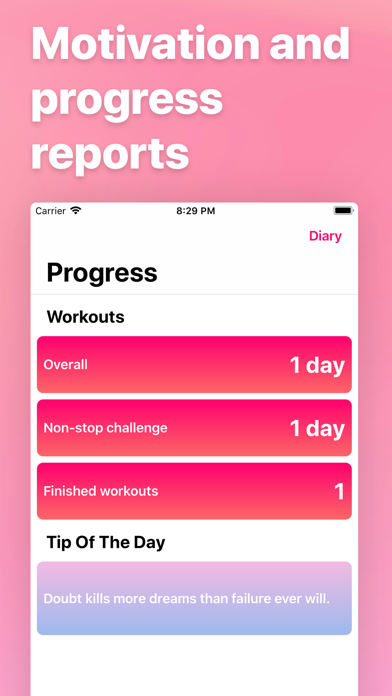 Female Fitness at Home - SLIM screenshot 3