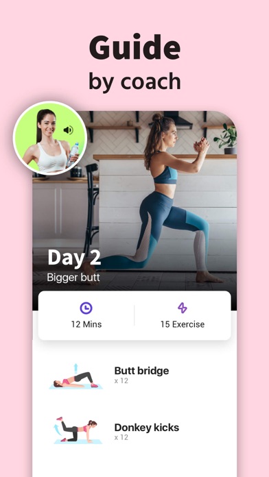 Female Fitness - Fit at Home screenshot 3
