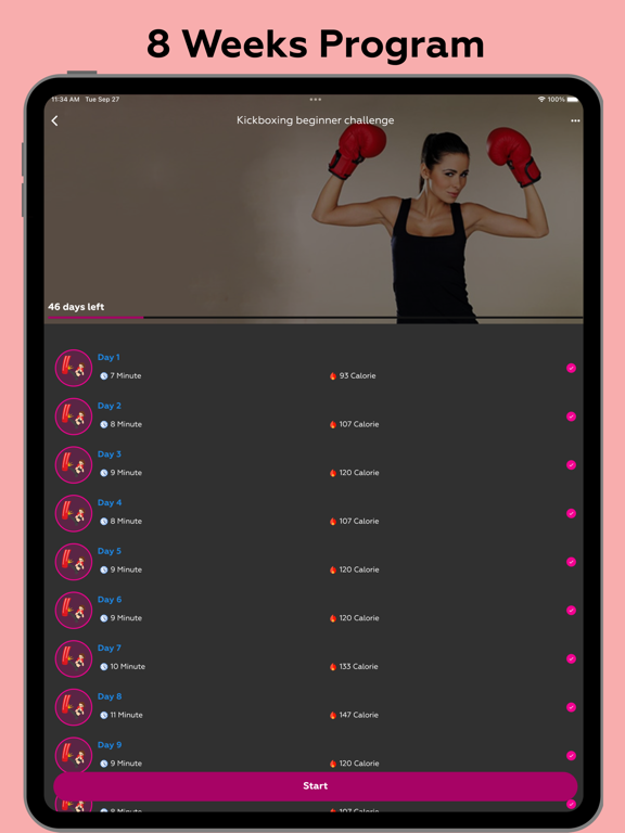 Female Kickboxing Self Defense screenshot 3