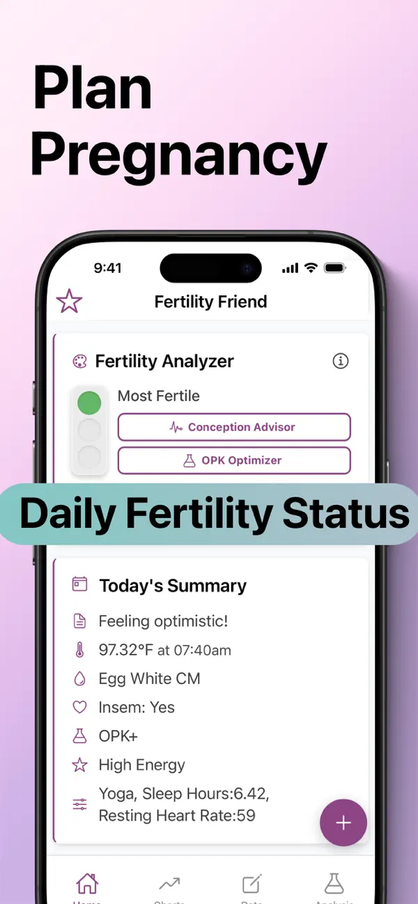 Fertility Friend FF Tracker screenshot 3