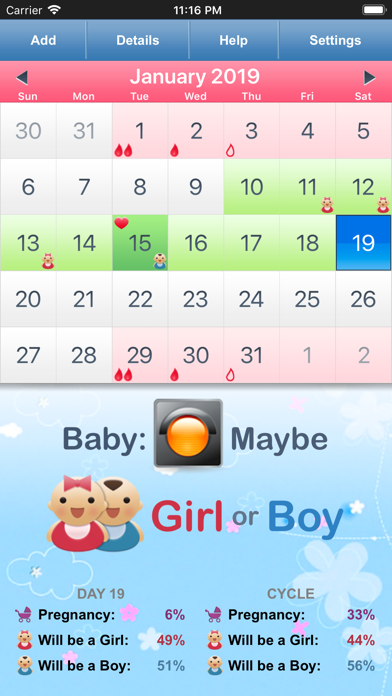 Fertility & Period Tracker screenshot 4