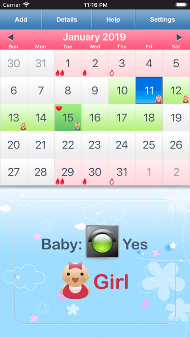 Fertility & Period Tracker screenshot 5