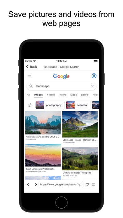FetcherX Bookmarks screenshot 1