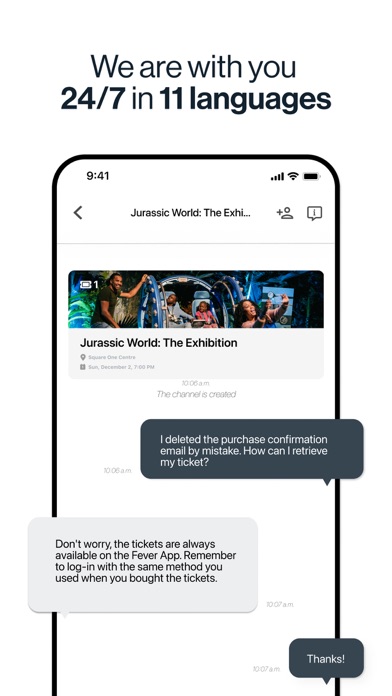 Fever: Events & Tickets screenshot 1