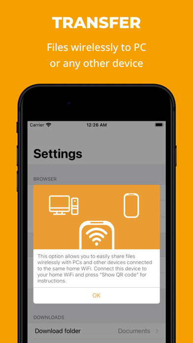 fGet - File Manager & Browser screenshot 3