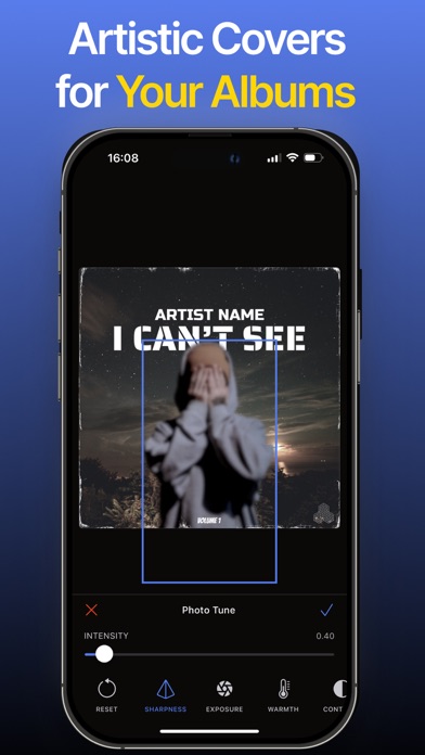 FIBE - Album Cover & Art Maker screenshot 1