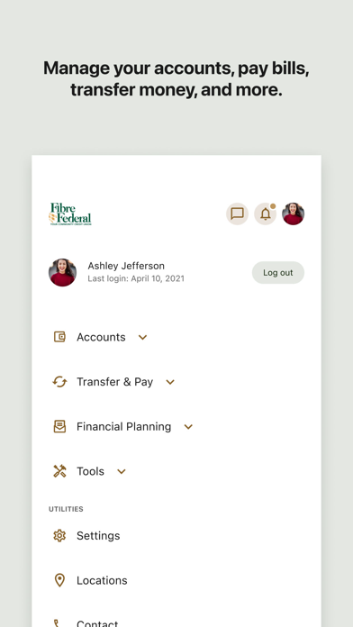 Fibre Federal/TLC Credit Union screenshot 1